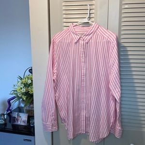 Loft Long Sleeve Stripped Shirt.